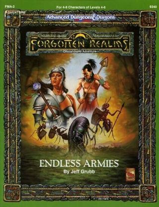 Fma - 2 Endless Armies Exc,  Maztica Dungeons Dragons Tsr D&d Forgotten Realms