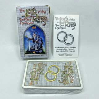 Vintage 1996 Tolkien The Lord Of The Rings Tarot Deck & Card Game Lotr