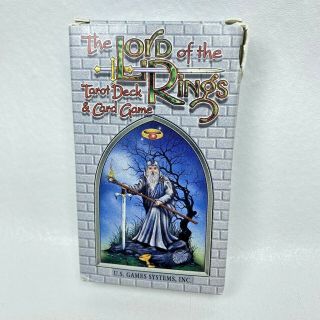 Vintage 1996 Tolkien THE LORD OF THE RINGS Tarot Deck & Card Game LOTR 2