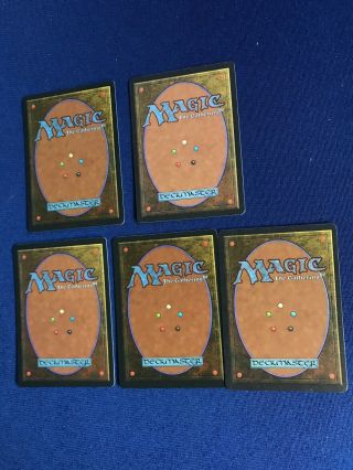 MTG Revised Complete Common & basic land Set Mint/Near 1994 90 cards 3