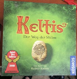 Keltis Der Weg Der Steine - The Way Of The Stone Board Game (germany Kosmos)