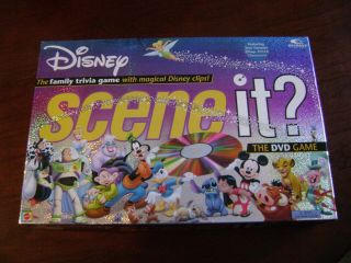 Disney Scene It? Dvd Board Game 100 Complete