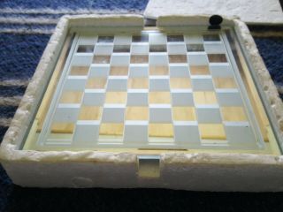 Glass Chess Set (mirrored/frosted)