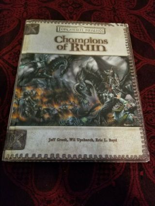 Dungeons And Dragons Champions Of Ruin - Forgotten Realms