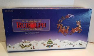 The Game Of Rudolph The Red Nosed Reindeer 1995 Montgomery Ward Complet