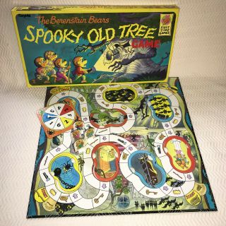 Vintage The Berenstain Bears Spooky Old Tree Game Board Game Complete 1989 Usa