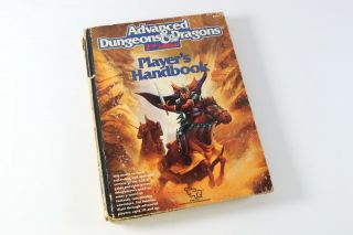 Vintage 2101 Advanced Dungeon & Dragons Ad&d Tsr 2nd Player 