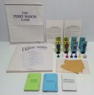 1987 Paisano Productions The Perry Mason Game 3