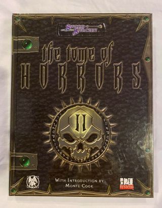 D20 - The Tome Of Horrors Ii - Sword & Sorcery - Necromancer Games - D&d