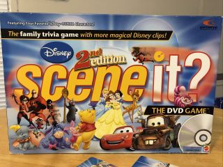 Disney Scene It? 2nd Edition Disney Pixar Family Dvd Game