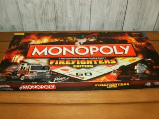 Monopoly Firefighters Edition 2009 First Edition