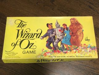 Vintage The Wizard Of Oz Board Game [ Cadaco 1974 ] 100 Complete