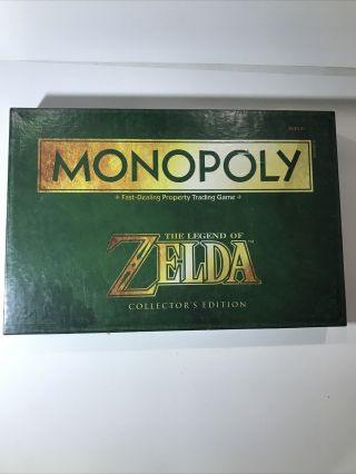 Monopoly The Legend Of Zelda Collectors Edition Property Trading Board Game