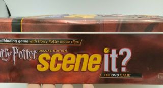 Harry Potter Deluxe Edition Scene It? DVD Game In Metal Tin 3