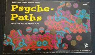 Funtastic Psyche - Paths Game Puzzle People Play 1969 Complete
