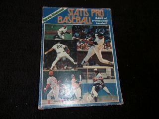 1981 Sports Illustrated Statis Pro Baseball Game Complete