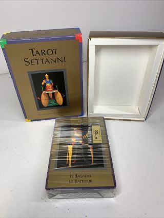 Tarot Settanni 1999 French Version By Pino Settanni Jean Louis Victor Rare Cards