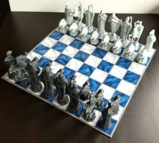 Harry Potter Wizard Chess 2002 Mattel Complete Board Game Sorcerer 