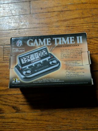 Excalibur Game Time Ii Digital Chess Clock Model 750gt - 2