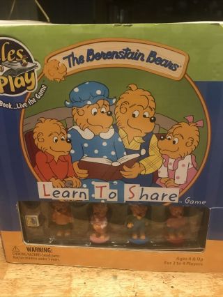 The Berenstain Bears Learn To Share Board Game 2011 Patch Product 100 Complete