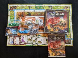 Talisman The Magical Quest Game Revised 4th Edition Games Workshop Complete