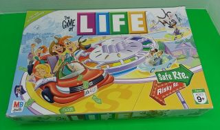2007 Hasbro The Game Of Life Board Game Milton Bradley Complete Except For Tray