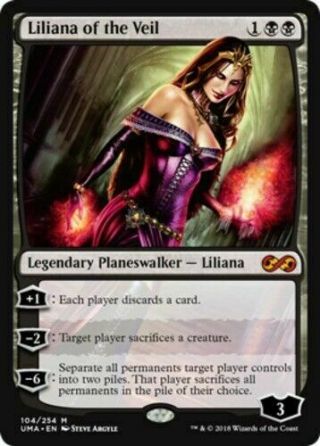 Mtg Ultimate Masters Liliana Of The Veil Nm/m Pack Fresh