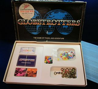 Globetrotters 1984 Board Game The Game Of Travel And Adventure By Irwin Toys