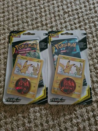 Pokemon Team Up Booster Pack X 2