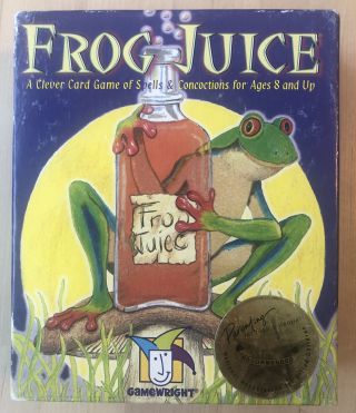 Frog Juice Card Game Gamewright 2003 Complete