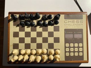 Fidelity Chess Challenger Computer 1977 First Chess Computer Parts/ Repair