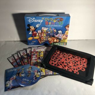 Disney Dvd Bingo (mattel) Family Fun - 99 Complete