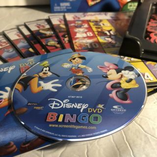 Disney DVD Bingo (Mattel) Family Fun - 99 Complete 2