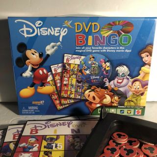 Disney DVD Bingo (Mattel) Family Fun - 99 Complete 3
