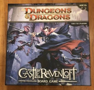 Dungeons & Dragon: Castle Ravenloft Board Game - - Opened But