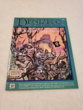 Ice Merp Denizens Of The Dark Wood Middle Earth Rpg Campaign Module 8111