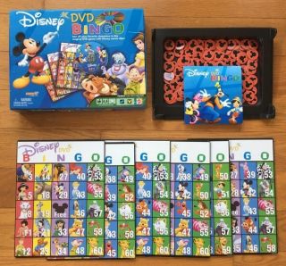 Disney Mattel Dvd Bingo Magical Game With Disney Movie Clips
