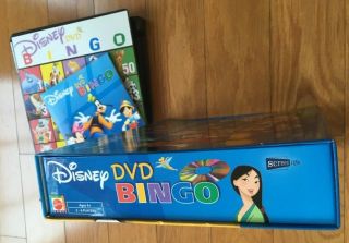 Disney Mattel DVD Bingo Magical Game with Disney Movie Clips 2