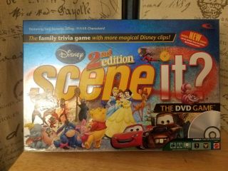 Disney Scene It? 2nd Edition The Dvd Board Game