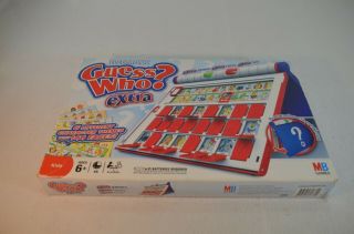 Guess Who? Extra Game 2008 Milton Bradley