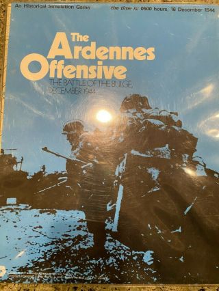 Spi 1973 - The Ardennes Offensive Game - Battle For The Ardennes Dec 44