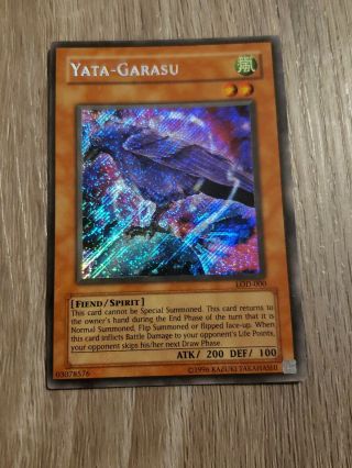 Yugioh Yata - Garasu Lod - 000 Secret Rare Unlimited Edition Mint/near
