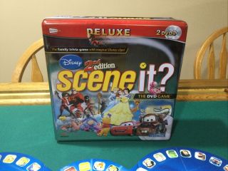 Disney Scene It 2nd Edition Deluxe Tin Edition 100 Complete