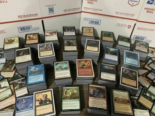 4000,  Magic The Gathering Cards Bulk Commons And Uncommons