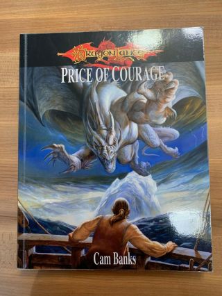 Dragonlance Price Of Courage 3e Dungeons And Dragons Adventure - Softcover