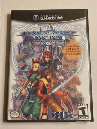 Phantasy Star Online (episode I&ii / 1 And 2) - (pre - Owned) - Gamecube