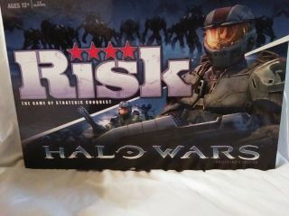 Risk Halo Wars Board Game Collectors Edition Hasbro Xbox 360