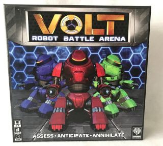 Volt Robot Battle Arena Board Game Not Complete Nazca Games