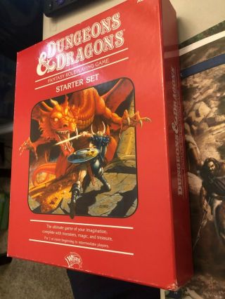 Dungeons & Dragons Starter Set Board Game D & D,  Includes 6 Dice