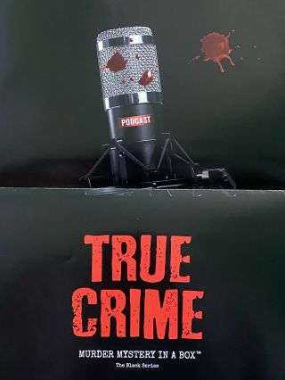 Murder Mystery In A Box Black Series: True Crime